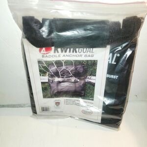Kwik Goal Saddle Anchor Bag NEW D600 Material